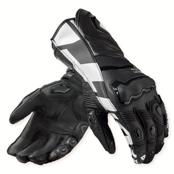 Motorradhandschuhe REV'IT Jerez 4 Black White