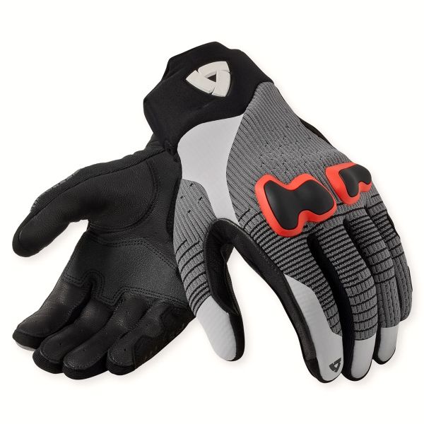 Motorradhandschuhe REV'IT Kinetic 2 Grey Red