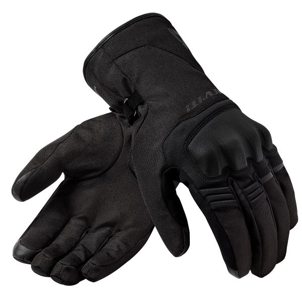 Motorradhandschuhe REV'IT Lava H2O Black
