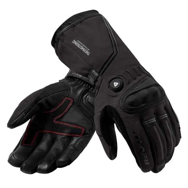 Motorradhandschuhe REV'IT Liberty H2O Heated Black Motorradhandschuhe REV'IT Liberty H2O Heated Black