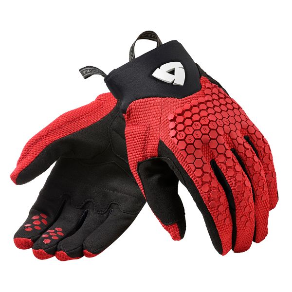 Motorradhandschuhe REV'IT Massif Red