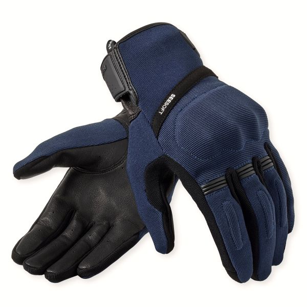 Motorradhandschuhe REV'IT Mosca 2 Dark Blue Black