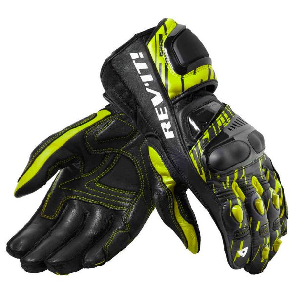 Motorradhandschuhe REV'IT Quantum 2 Yellow Neon Black