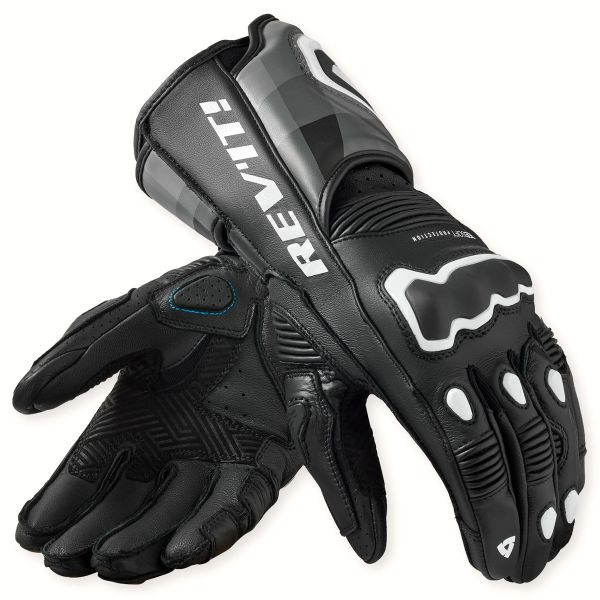 Motorradhandschuhe REV'IT Quantum 3 Black White