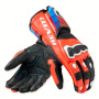 Motorradhandschuhe REV'IT Quantum 3 Neon Red Blue