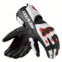 Motorradhandschuhe REV'IT Quantum 3 White Neon Red