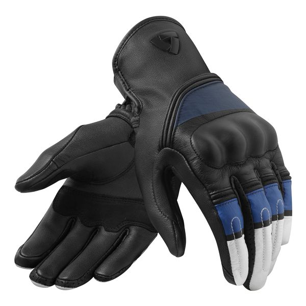 Motorradhandschuhe REV'IT Redhill Blanco Azul