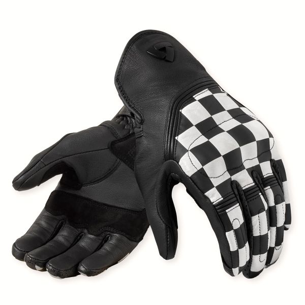 Motorradhandschuhe REV'IT Redhill White Black