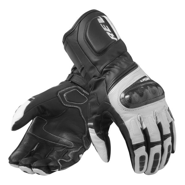 Motorradhandschuhe REV'IT RSR 3 Black White