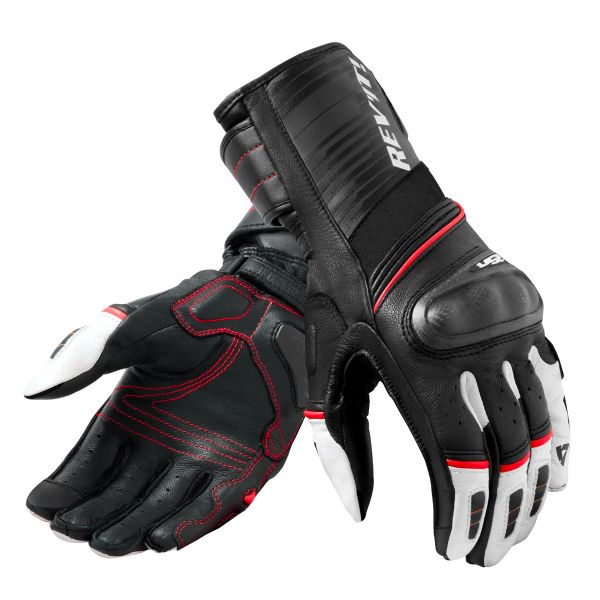 Motorradhandschuhe REV'IT RSR 4 Black White