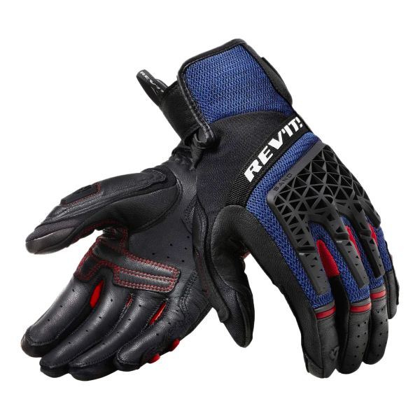 Motorradhandschuhe REV'IT Sand 4 Black Blue
