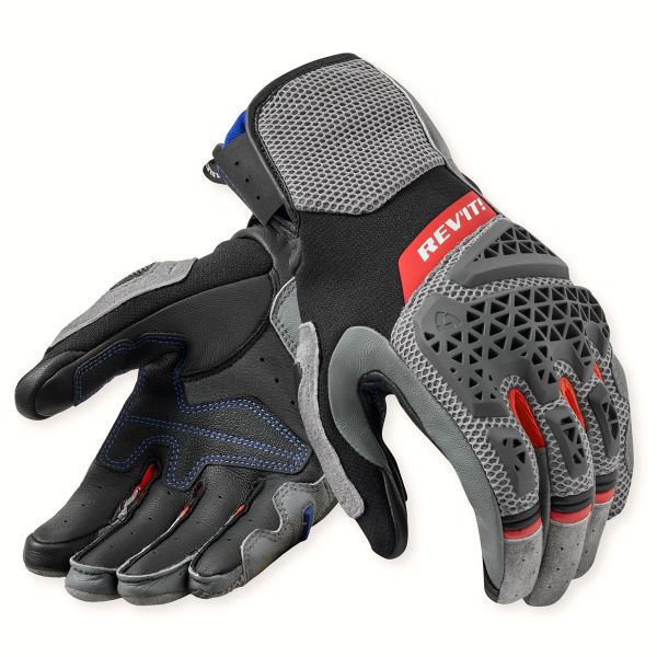Motorradhandschuhe REV'IT Sand 5 Grey Red