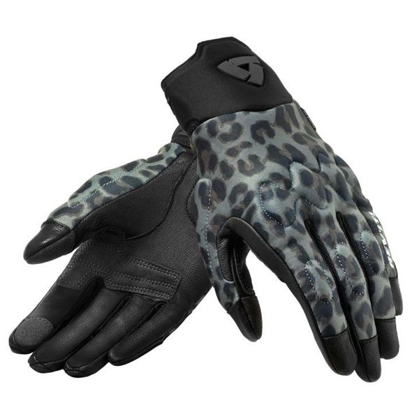 Motorradhandschuhe REV'IT Spectrum Ladies Leopard D.Grey Motorradhandschuhe REV'IT Spectrum Ladies Leopard D.Grey