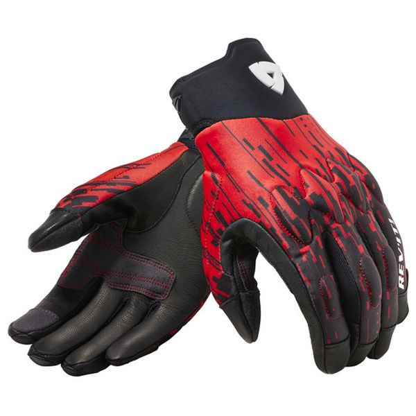 Motorradhandschuhe REV'IT Spectrum Black Neon Red Motorradhandschuhe REV'IT Spectrum Black Neon Red