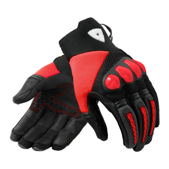 Motorradhandschuhe REV'IT Speedart Air Negro Neón Rojo Motorradhandschuhe REV'IT Speedart Air Negro Neón Rojo
