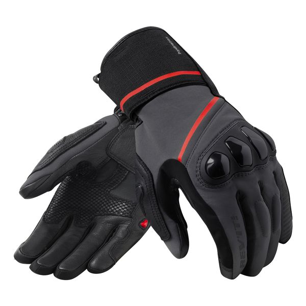 Motorradhandschuhe REV'IT Summit H2O Negro Gris Motorradhandschuhe REV'IT Summit H2O Negro Gris