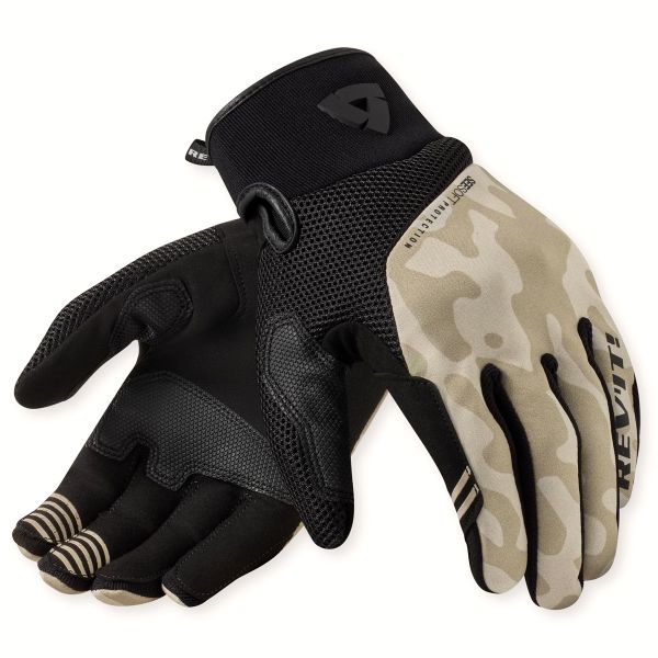 Motorradhandschuhe REV'IT Surge Sand Black