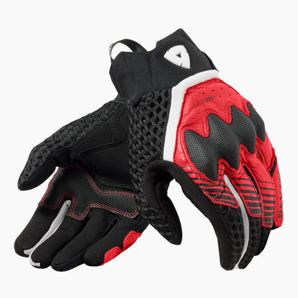 Motorradhandschuhe REV'IT Veloz Black Red