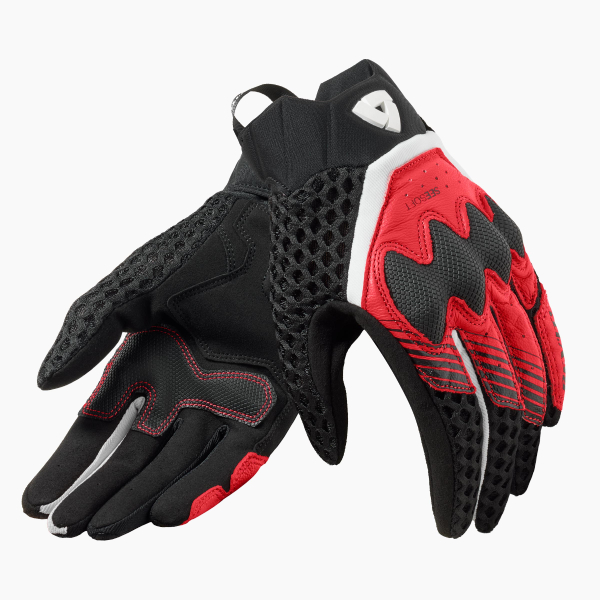 Motorradhandschuhe REV'IT Veloz Ladies Black Red
