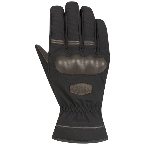 Motorradhandschuhe Segura Collins Schwarz Braun Gloves