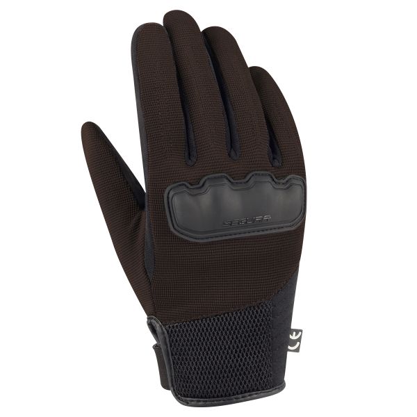 Motorradhandschuhe Segura Eden Black Brown Motorradhandschuhe Segura Eden Black Brown