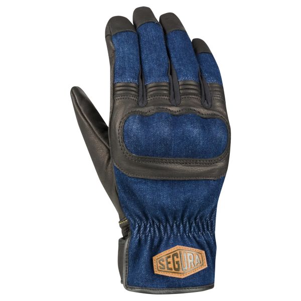 Motorradhandschuhe Segura Hunky Black Blue Motorradhandschuhe Segura Hunky Black Blue