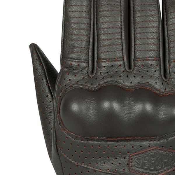 Segura Lady Romeo Gloves Brown White