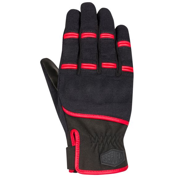 Motorradhandschuhe Segura Palmer Black Red