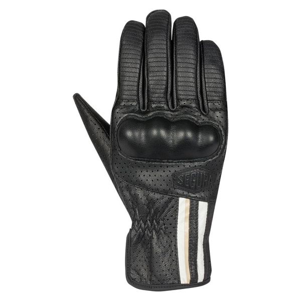 Motorradhandschuhe Segura Romeo Gloves Black White