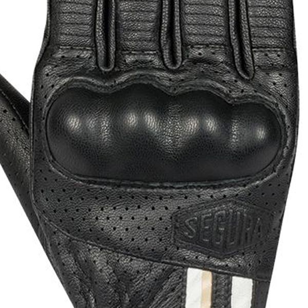 Segura Romeo Gloves Black White