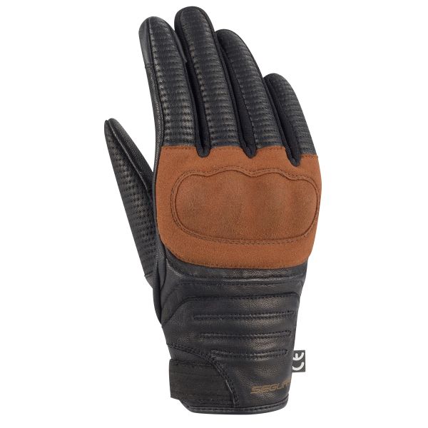 Motorradhandschuhe Segura Stoney Black Brown Motorradhandschuhe Segura Stoney Black Brown