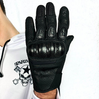 Motorradhandschuhe SPARTMOTARD Race Black 06 Motorradhandschuhe SPARTMOTARD Race Black 06