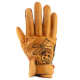 Motorradhandschuhe Von Dutch Bones Leather Gold Black