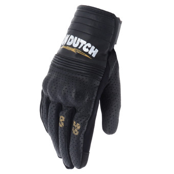 Motorradhandschuhe Von Dutch Born Air Schwarz Schwarz