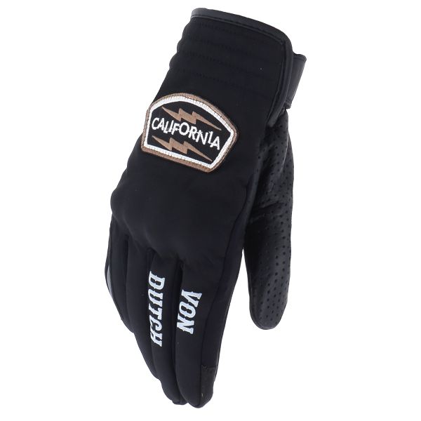 Motorradhandschuhe Von Dutch Cali Air Schwarz Schwarz