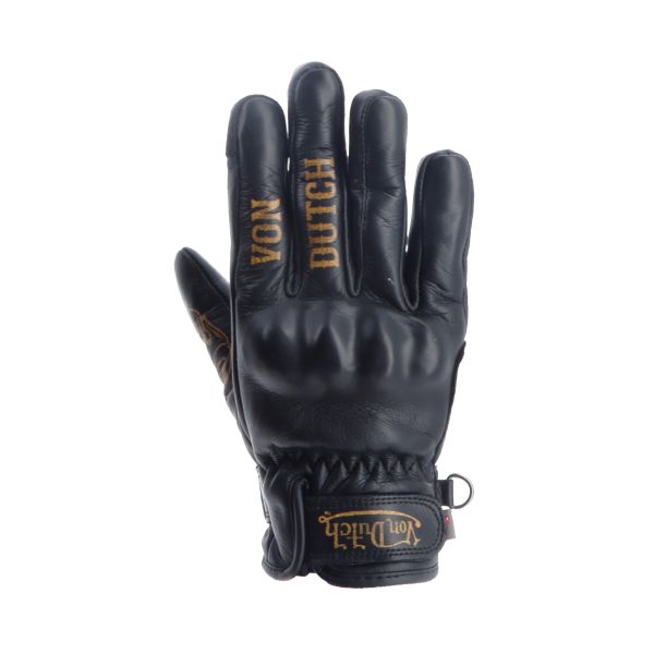 Motorradhandschuhe Von Dutch Flash Lady Leder Black
