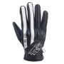Motorradhandschuhe Von Dutch Hawk Leather Black White