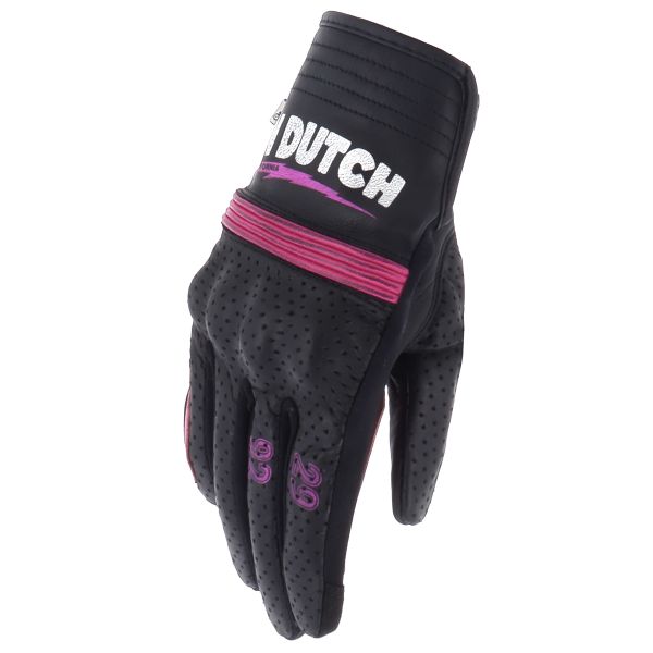 Motorradhandschuhe Von Dutch Jackie Air Black Pink