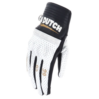 Motorradhandschuhe Von Dutch Jackie Air Schwarz Wei� Gold