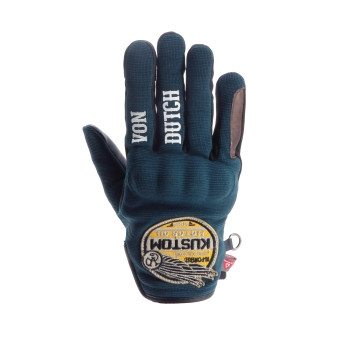 Motorradhandschuhe Von Dutch Magic Lady Blue Brown Motorradhandschuhe Von Dutch Magic Lady Blue Brown