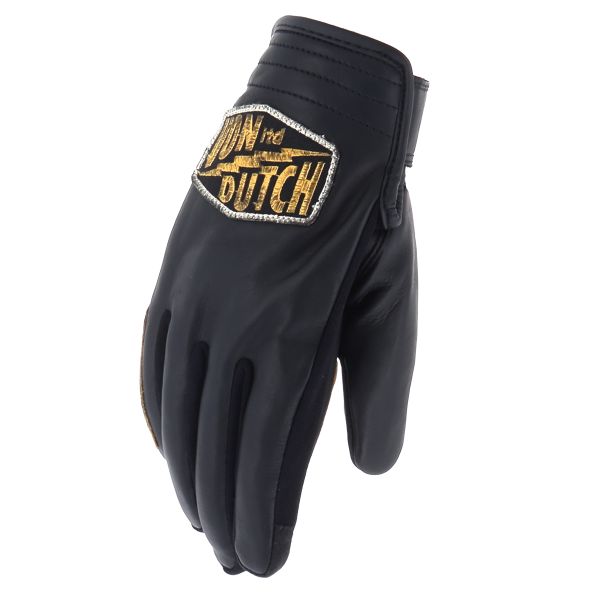 Motorradhandschuhe Von Dutch Storm Summer Black Gold