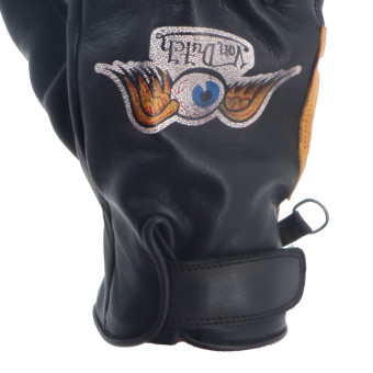 Von Dutch Vision Leather Gold Black