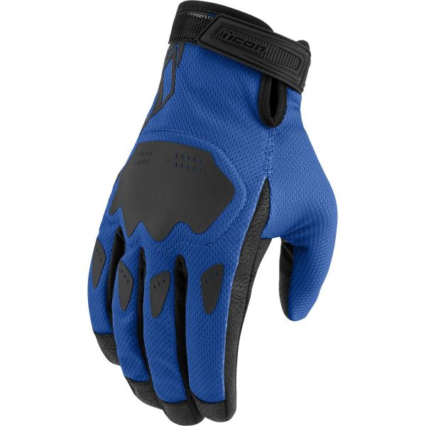 Motorradhandschuhe ICON Hooligan CE Glove Blue Motorradhandschuhe ICON Hooligan CE Glove Blue