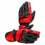 Motorradhandschuhe Dainese Impeto Black Lava Red