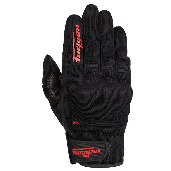 Motorradhandschuhe Furygan Jet D3O Black Red Motorradhandschuhe Furygan Jet D3O Black Red