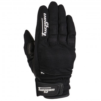 Motorradhandschuhe Furygan Jet Kid D3O Black White