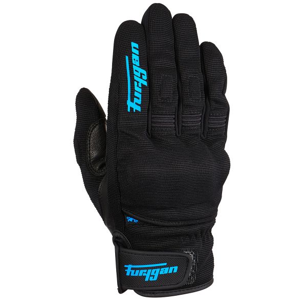 Motorradhandschuhe Furygan Jet Lady D3O Black Turquoise