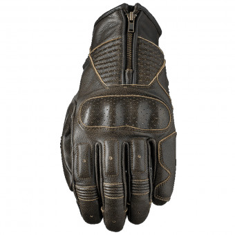 Motorradhandschuhe Five Kansas Brown