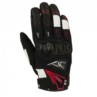 Motorradhandschuhe Bering Kiff Black White