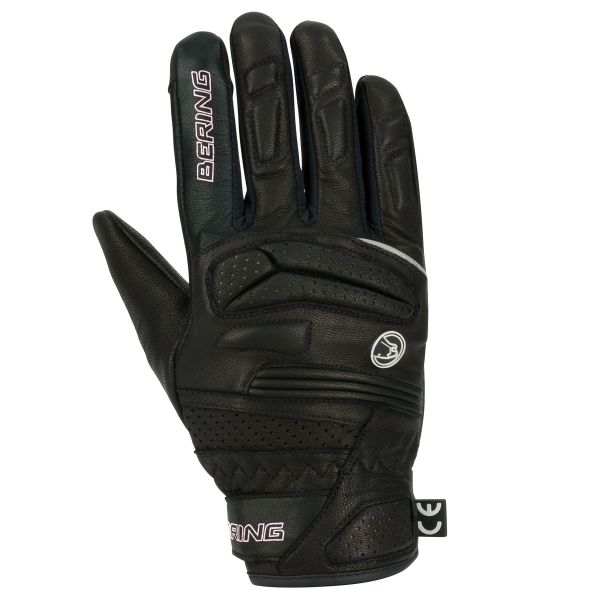 Motorradhandschuhe Bering Lady Java Black White